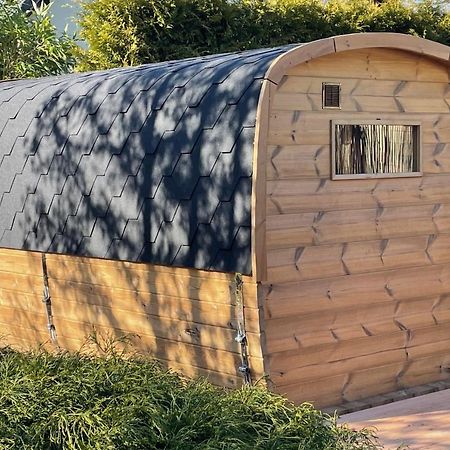 Ferienhaus Blaumond Mit Gartensauna Wandlitz Zewnętrze zdjęcie