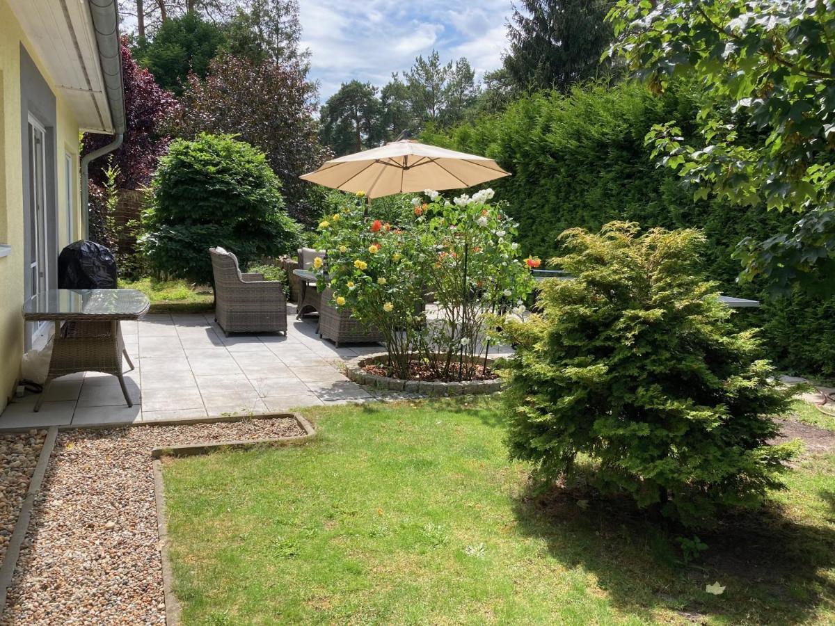 Ferienhaus Blaumond Mit Gartensauna Wandlitz Zewnętrze zdjęcie
